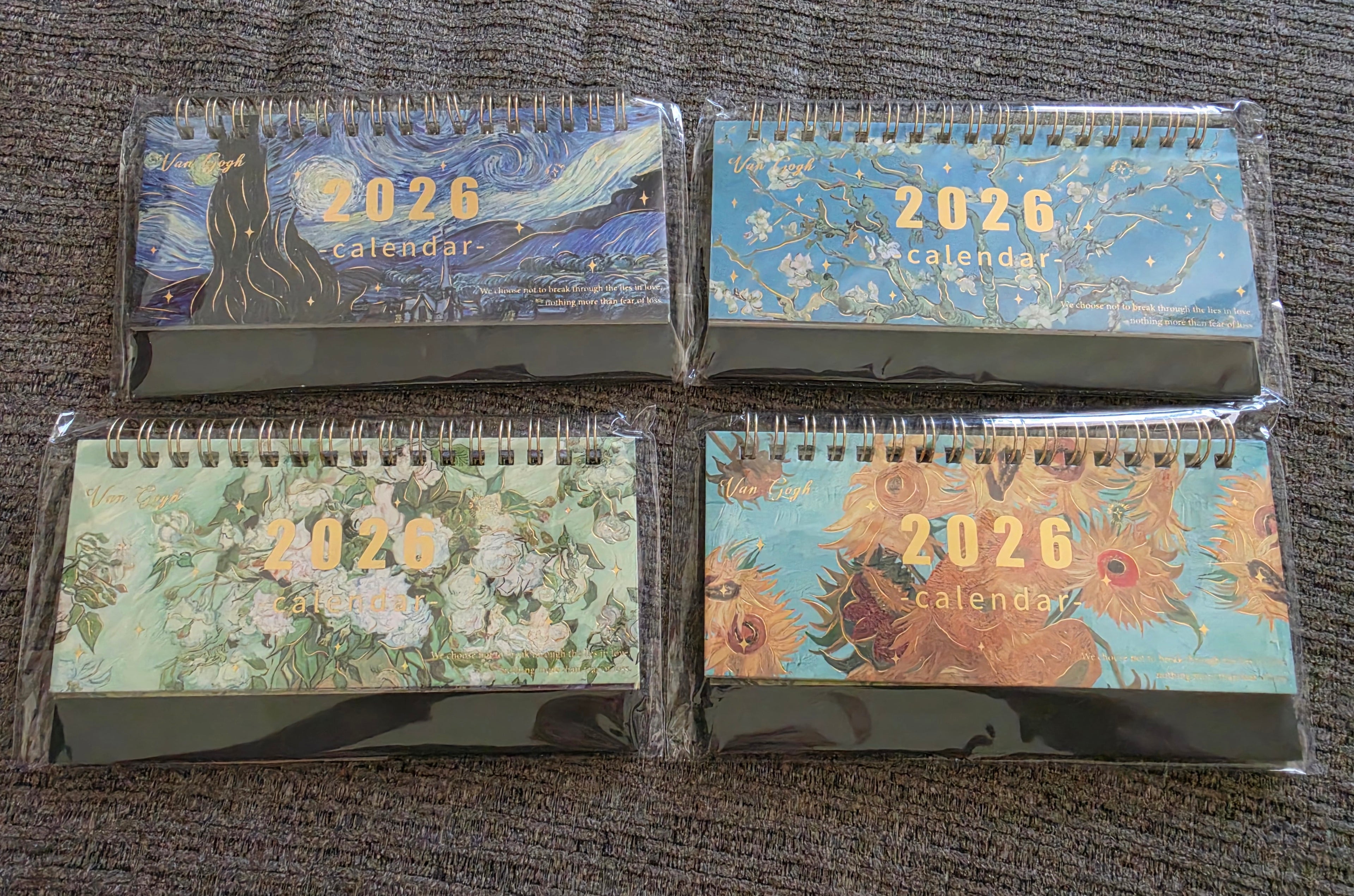 Artist Calendars set of 5