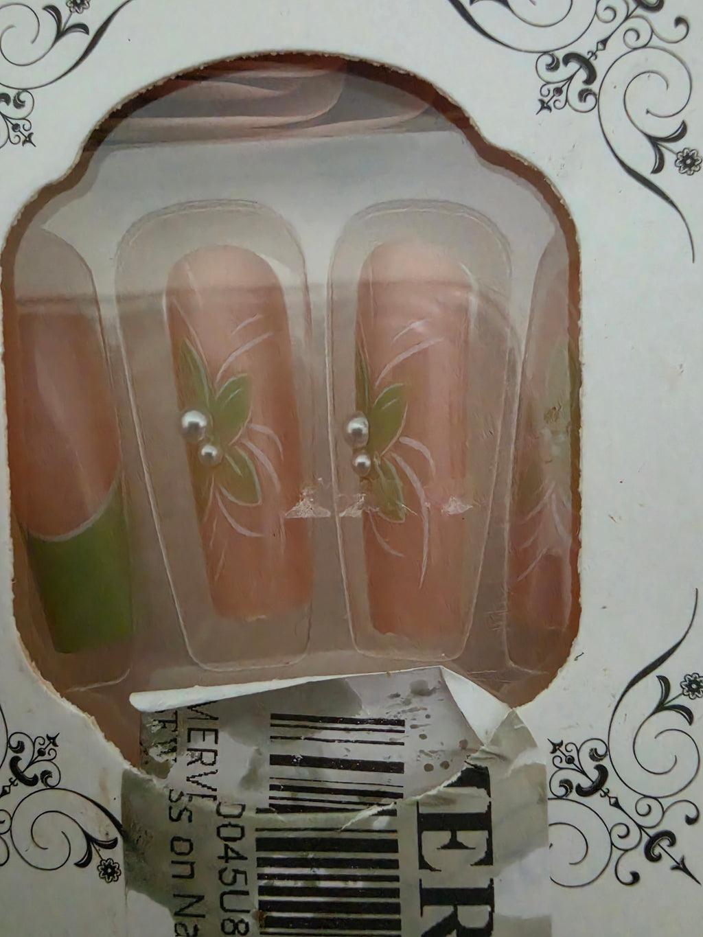 3 sets of nail decals plus press on nails