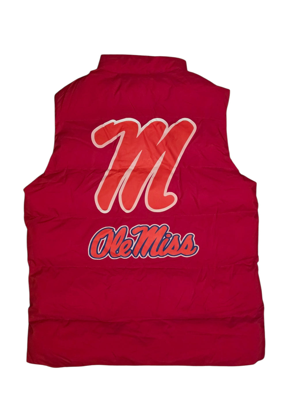 Ole Miss puffer vest 3XL