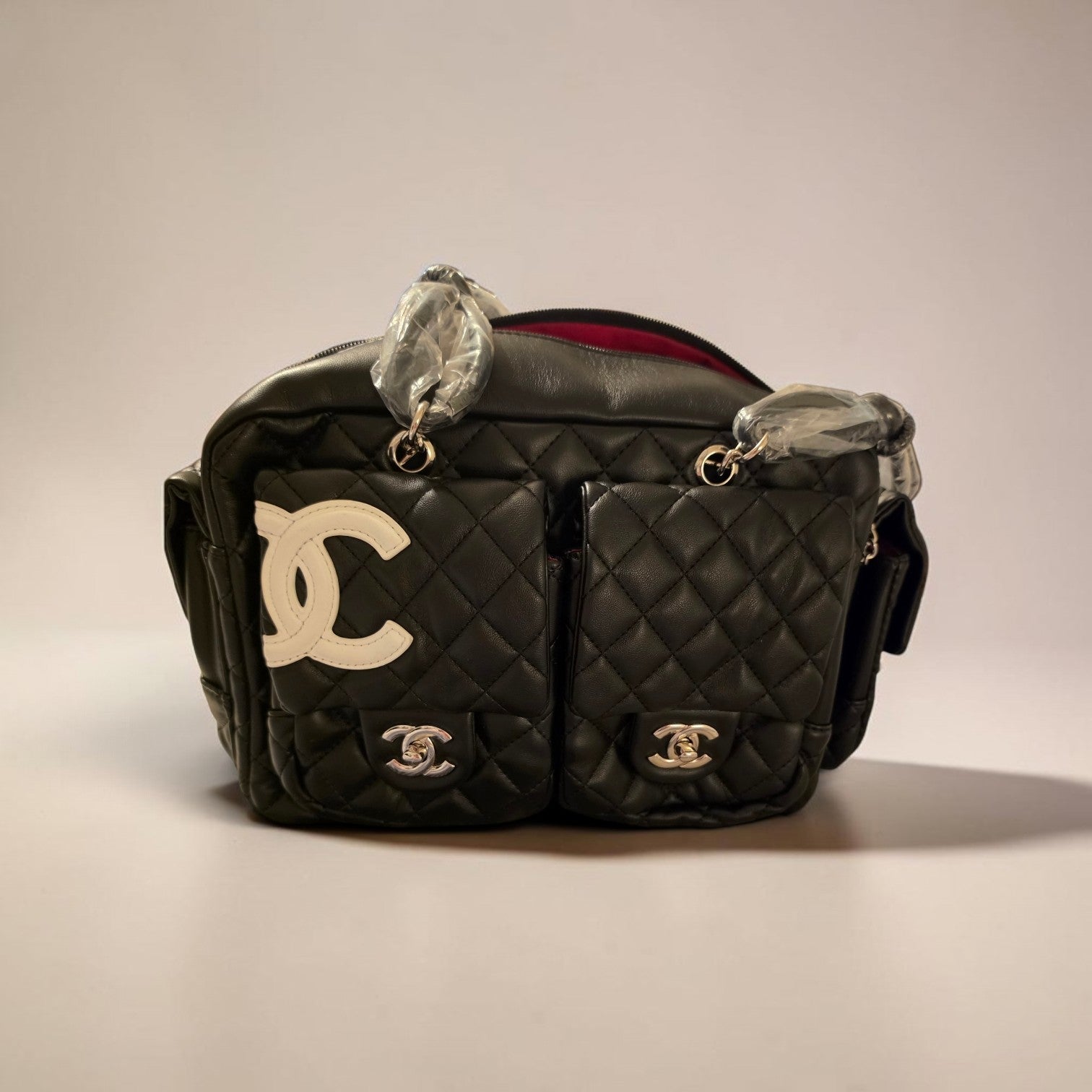Inspired "reporter" style bag