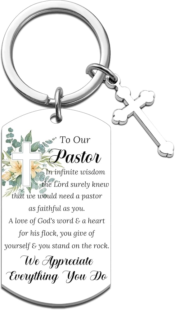 Pastor Appreciation Gifts Pastor Gifts for Men Best Pastors Ever Keychain