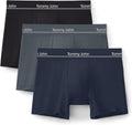 Tommy John Men's Essential Luxe Viscose Derived from Bamboo 4" Trunk Underwear large