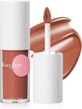 bayfree Hydrating Tinted Lip Oil, Korean Lip Gloss with High Shine & Pigmented Color, Lightweight Non-Sticky Formula for Dry Lips, Vitamin E Enriched for All-Day Moisturizing, Vegan & Cruelty-Free