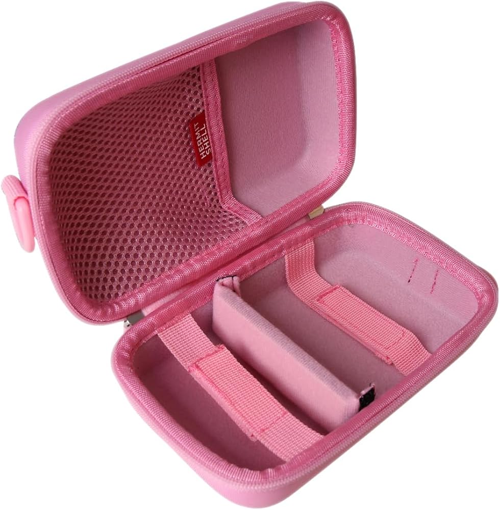 Hermitshell Hard Travel Case for Cimizi/ESOXOFFORE/Mgaolo/BOFIDAR/LETSHAHA/MindPal Upgrade Kids Camera Instant Print (Only Case) (Pink)