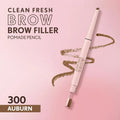Covergirl Clean Fresh Brow Filler Pomade, 300 Auburn, Eyebrow Pencil, Ultra-Precise Tip, Creamy Formula, Highly Pigmented, Soft Matte Finish, Vegan Formula