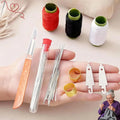 34PCS Big Eye Steel Sewing Needles Kit