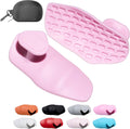 Silicone Gym Grips for Weight Lifting,Workout Gloves for Women Men Alternative,Anti Slip Gym Workout Grip. Pink