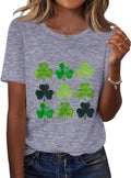 Kistore Womens Crew Neck Short Sleeve Tops Dressy Casual Blouses Summer Shirt small