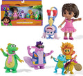 Dora, Fantastic Friends Gift Pack with Dora, Boots, Tico, Isa, and The Fiesta Trio, Toy Figures, Kids Toys for Girls & Boys Ages 3 and Up