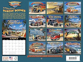 Artist Calendars set of 5