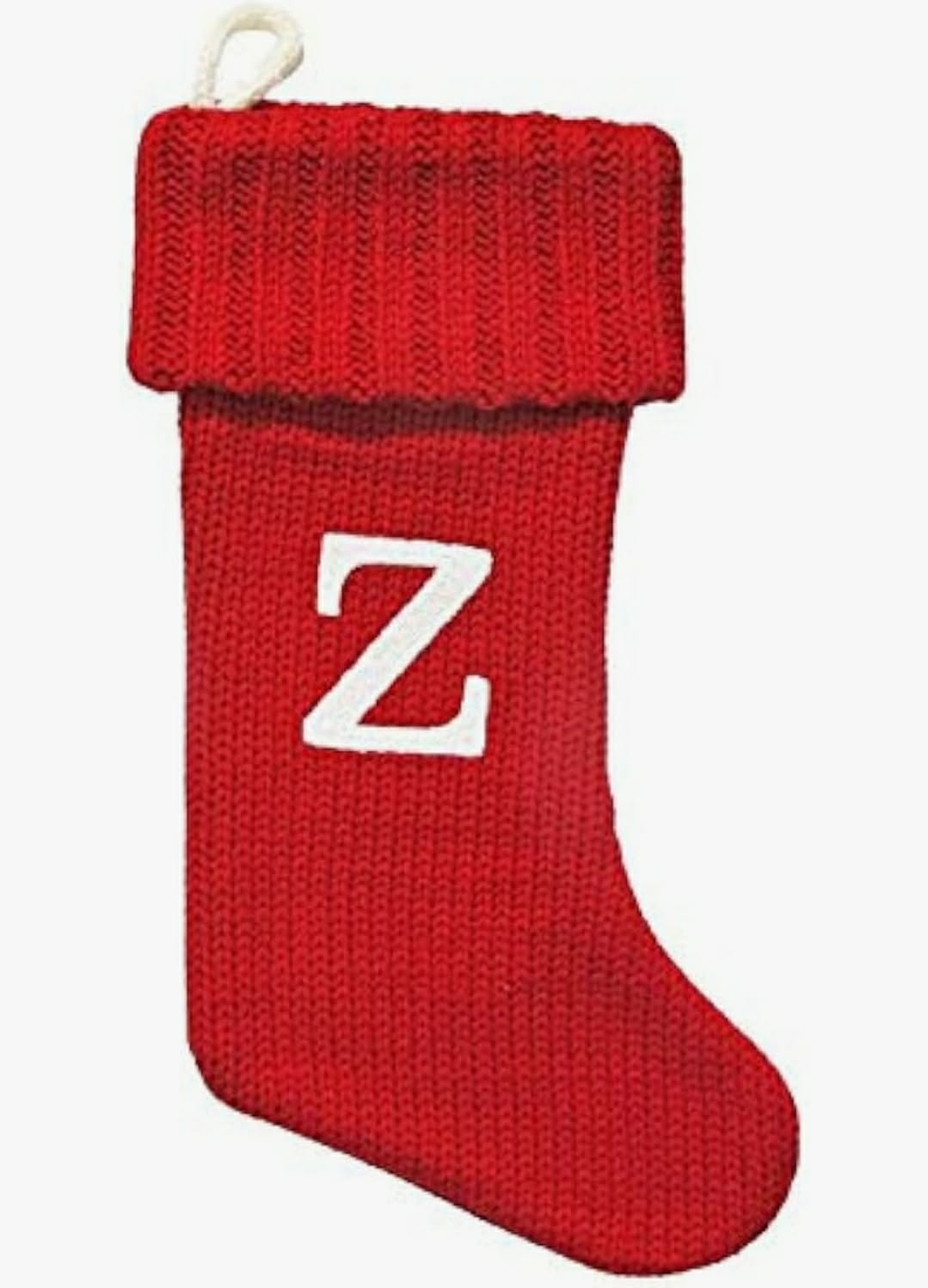 Knitted stocking