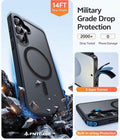 FNTCASE for Samsung Galaxy S25 Plus Case: Samsung Galaxy S24 Plus Phone Case [Fit with Magsafe] Translucent Matte Case