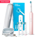 Orinatola Electric Rotating Rechargeable Toothbrush-black