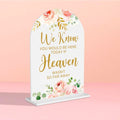Acrylic Wedding Signs, Bridal Shower Decorations, Modern Calligraphy Arch Acrylic