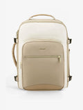 Lovevook 4Pcs Large Travel Backpack, 17.3 " 18.5" cream and beige