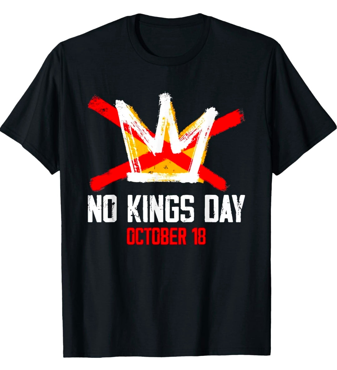 No Kings Shirt Men Women No Kings T-Shirt large
