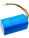 Battery for Bobsweep Bob PetHair Plus, Bob PetHair Slam, Bob PetHair Vision, Bob PetHair Vision Plus, WVP58021 PN:Bobsweep UR186&50ZY-4S1P-AAM 2600mAh / 37.44Wh