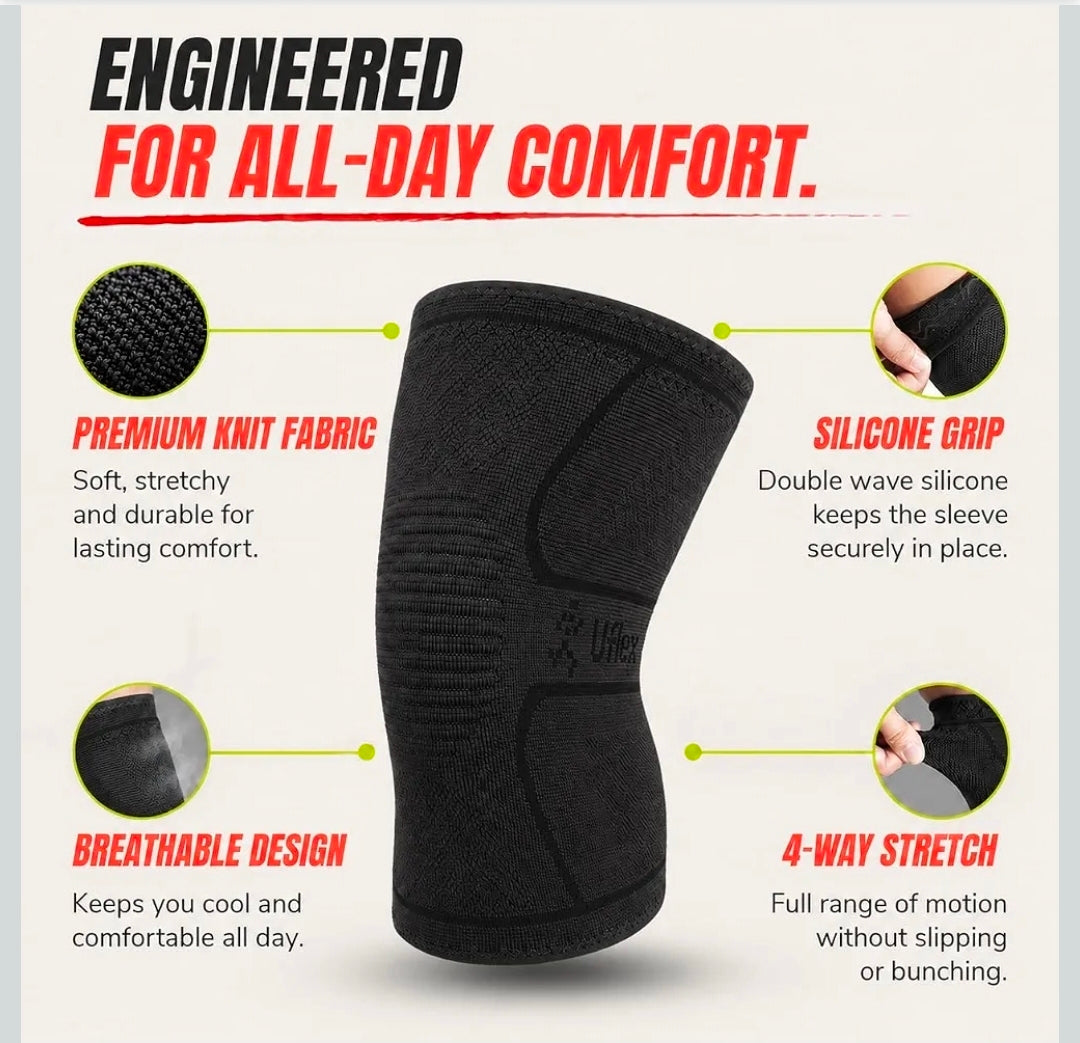 Knee Brace for Men and Women Knee Compression Sleeve Knee Support medium