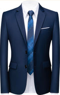 Mens Blazer Jacket Casual 2 Buttons Suit Jacket Single Breasted Sport Coats