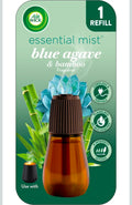 Air Wick Essential Mist Refill, Essential Oils Diffuser, Blue Agave and Bamboo, 1 ct, Air Freshener