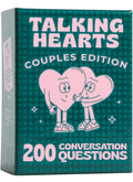 Talking Hearts Conversation Cards - Couple Card Game for Date Nights & Travel Adventures