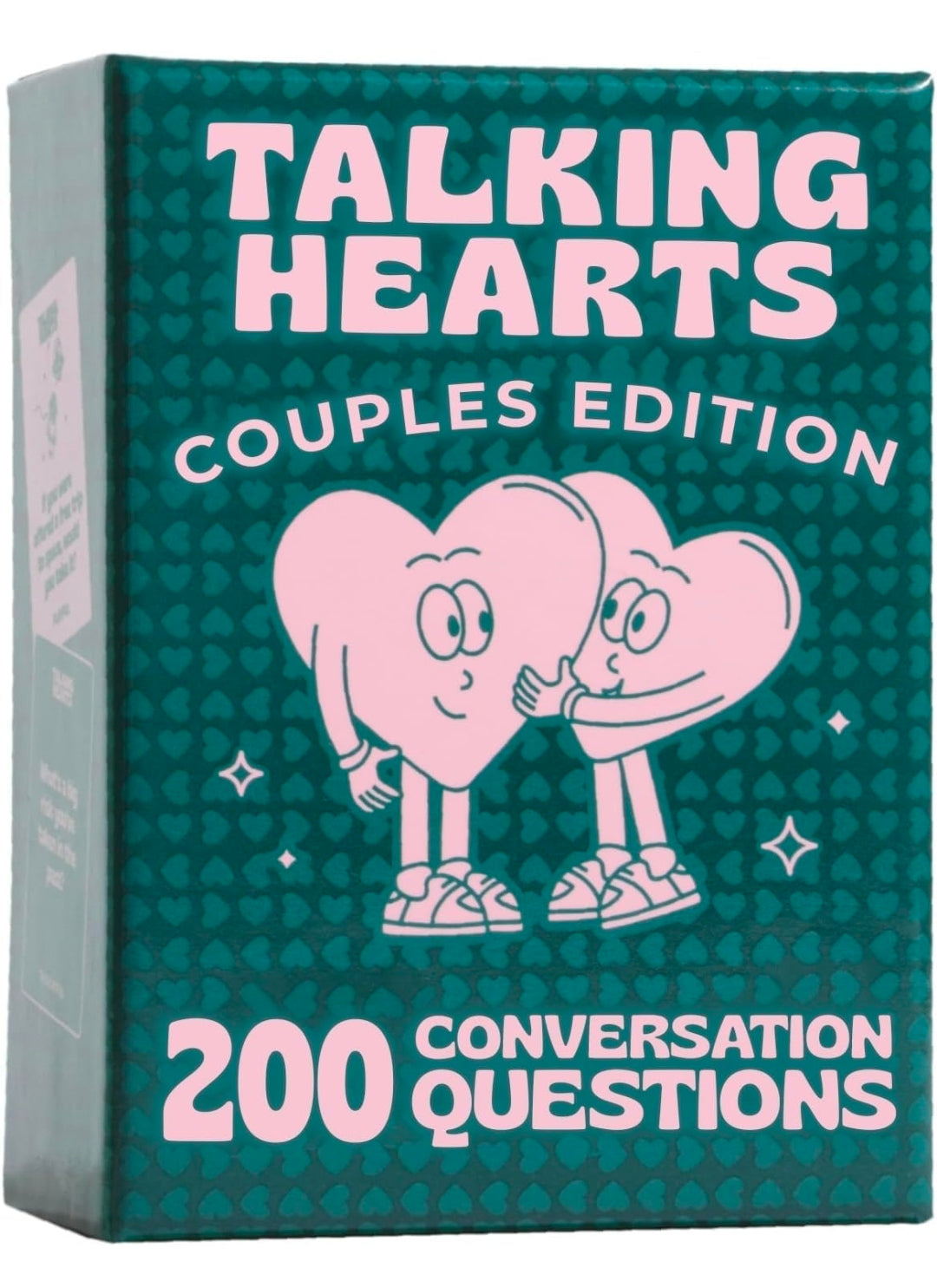 Talking Hearts Conversation Cards - Couple Card Game for Date Nights & Travel Adventures