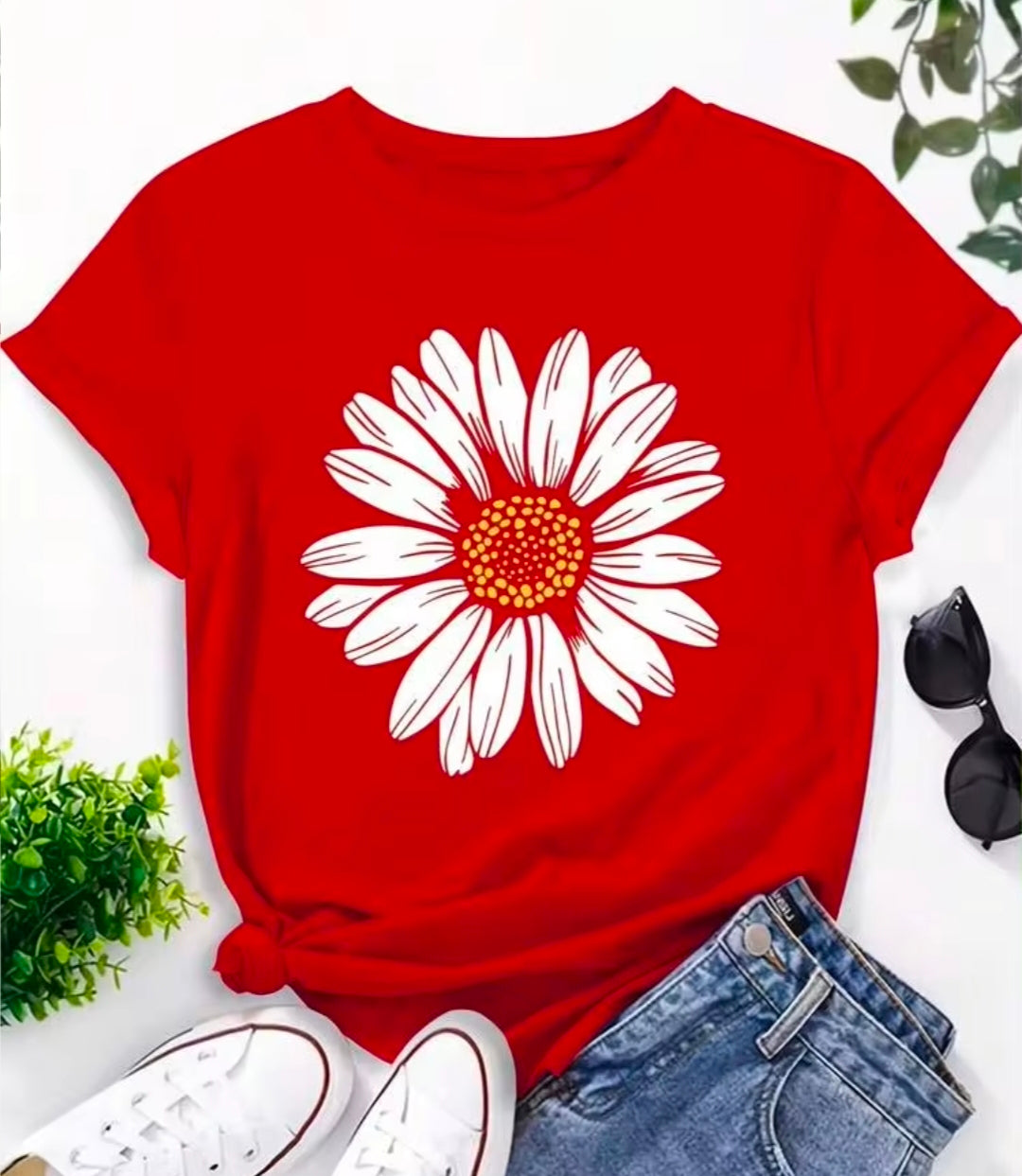 Womens Oversized T Shirts Loose Fit Graphic Tees Casual Summer Top large