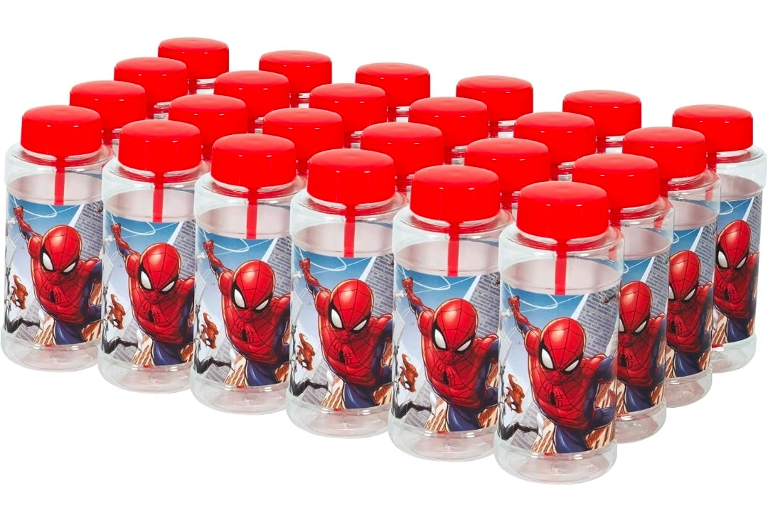 Spider-Man 4-Ounce Bubbles Party Toy with Wand (Pack of 24)
