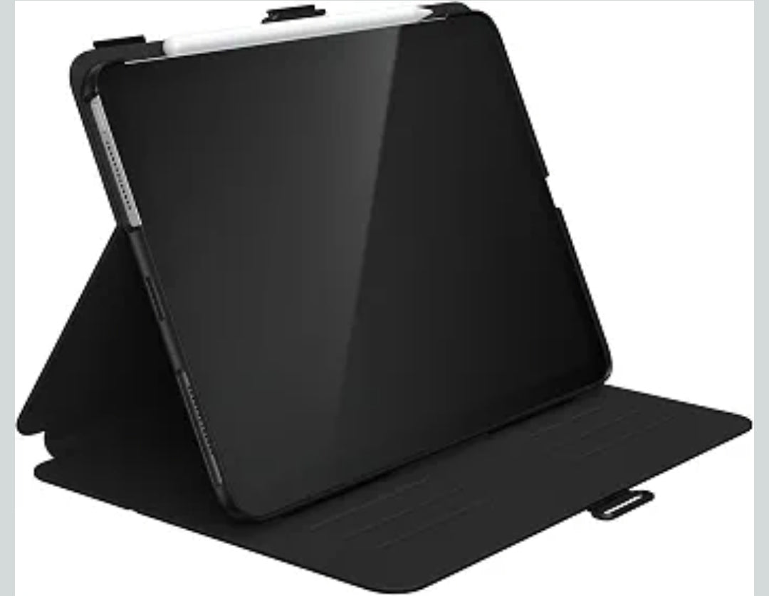 Speck Products Balance Folio Case iPad Air (2022)/(2020)| iPad Pro 11-in. (2nd Generation)| iPad Pro 11-inch (2021), Black/Black