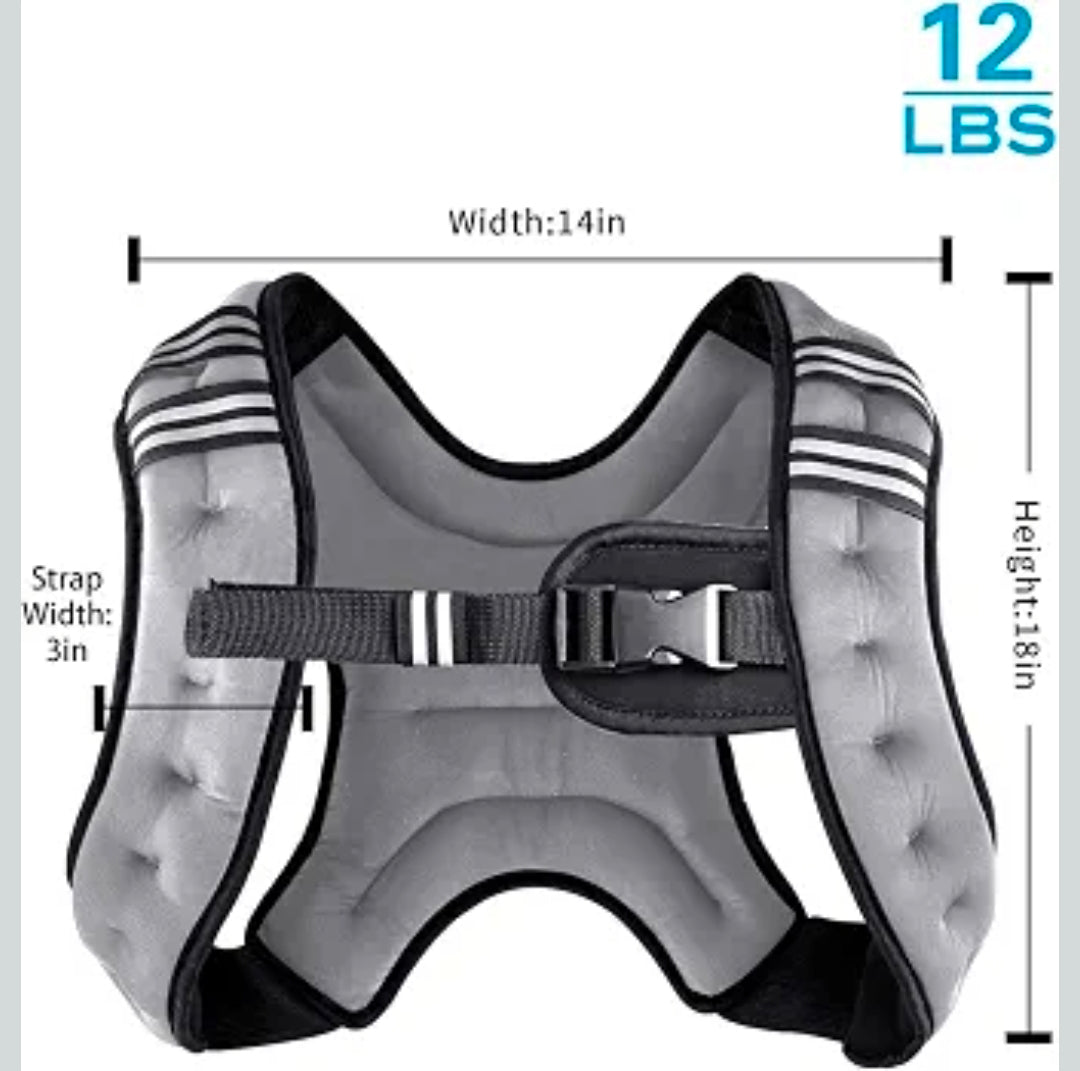 Henkelion Weighted Vest Weight Vest for Men Women Kids Weights Included, Body Weight Vests