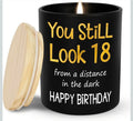 Funny Vanilla Lavender Birthday Candles 10 oz