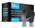 NEOTRIL Safety Work Gloves MicroFoam Nitrile Coated-12 Pairs