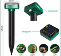 Mole Repellent Solar Powered, 8 Pack Waterproof Ultrasonic Gopher Vole Repellent Outdoor, Rat, Squirrel, Skunk