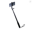 Onn Bluetooth Selfie Stick – Extendable to 40 in, 360° Rotating & Tilting Clamp with Built-In Rechargeable Shutter and Universal Camera Mount