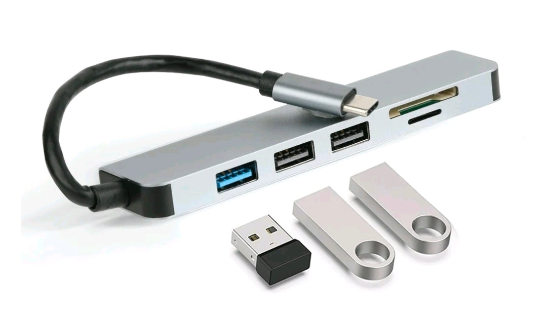 Vivitar Multi-Port USB Hub with SD, Micro SD, and HDMI