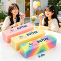Set of 3, Realistic Soft Butter Stick Fidget Toy,Slow Rebound Cute Butter Squeeze Stress Balls