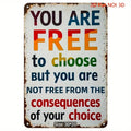 Metal sign/decor