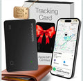 SPOTMINDERS Apple MFi Certified Wallet Tracker Card for Travel - Works with Apple Find My, IP68 Waterproof Rechargeable Tracking Card for Wallet Luggage Passport Purse - Ultra Slim