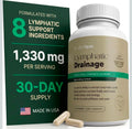 Lymphatic Drainage Supplement Supports Bloating, Fluid Balance & Daily Lymphatic Wellness – 60 Capsules