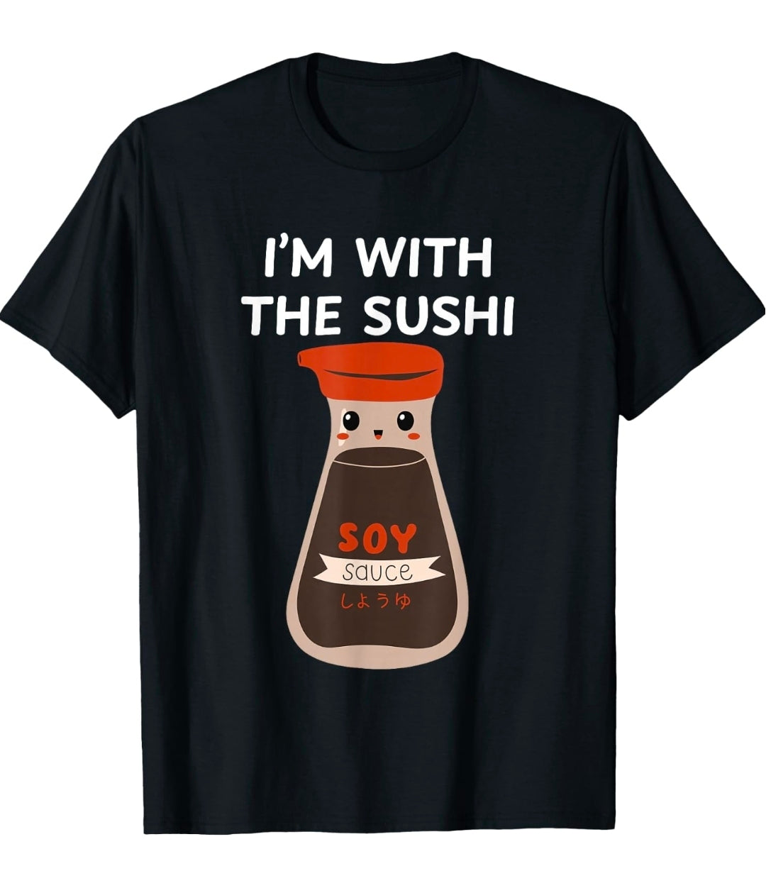 Easy Funny Costume - Soy Sauce Condiment Costume Premium Tri-blend T-Shirt XS